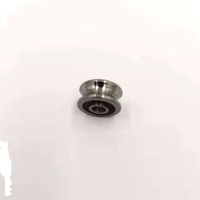 Roulement à rouleaux sur rail à gorge en U LFR50/5-6, 5x17x8 mm, à double rangée, avec gorge en arc gothique, rouleau pour guide