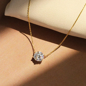 Collar con colgante geométrico para mujer, joyería sencilla y moderna, regalo para uso diario - Product Image 1