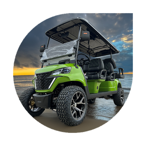 รถกอล์ฟไฟฟ้า4ที่นั่งรถกอล์ฟออฟโร้ดแบรนด์อัจฉริยะ3500W ติดถนนถูกกฎหมาย - Product Image 1