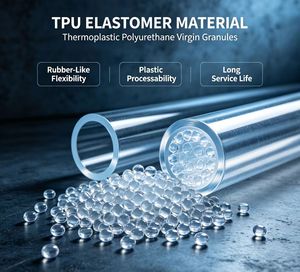 Gránulos de Plástico TPU, Poliuretano Termoplástico, Materia Prima, Dureza 92A, Excelente Resistencia al Desgarro, para Piezas Industriales - Product Image 4