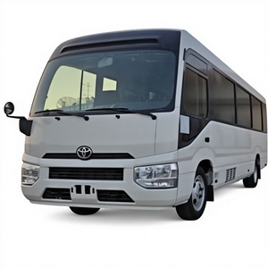 Autobús Toyota Coaster 2023 Usado, Vehículo de Transporte de Pasajeros, Autocar Blanco para Transporte en Flota - Product Image 1