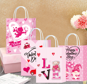 DAMAI High-Value Sentimental Festival Paper Handbag In-Stock Gift Bag Custom-Printed Gift Bags Versatile for Various Party - Product Image 2