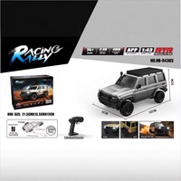 1:43 Mini RC Auto 4x4 Desktop HB Spielzeug Simulations-Kletterfahrzeug Elektrisches Plastik-Hobby-Modell Geländewagen für Kinder