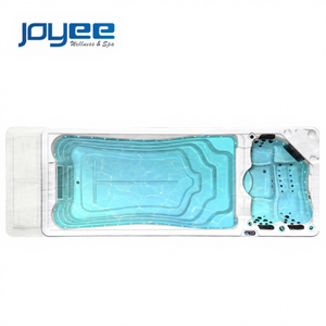JOYEE Offre Spéciale 6.6 mètres double zone <span class=keywords><strong>piscine</strong></span> hors sol sans fin Balboa bain à remous <span class=keywords><strong>piscine</strong></span> - Product Image 1