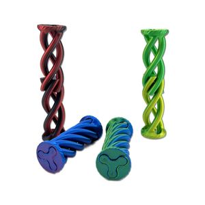 <strong>Masterful</strong> 3D Design 3D Printed PLA Hypnotic Spiral Effect Fingertip Muscle Relaxer Vortex <strong>Illusion</strong> Toy for Executive Desk Toy - Product Image 6
