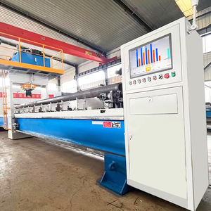 Máquina Enderezadora Automática de Tubos de Acero Corrugado, Prensa Hidráulica de Cuatro Columnas y Cuatro Vigas, Sistema Servo PLC, Componentes de Rodamientos, Marca SD - Product Image 4