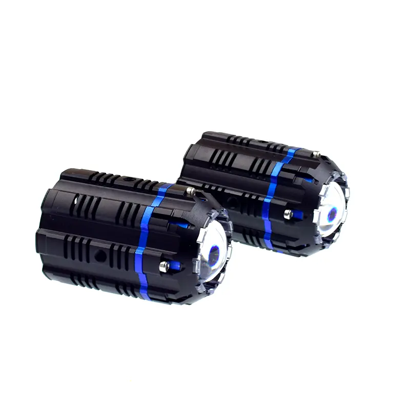 Super Lumineux Senlo M1 M3 M5 M6 Flash Stroboscopique Projecteur Double Couleur LED Phare Antibrouillard Lumière pour Voiture Auto Motos