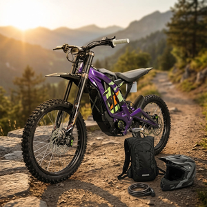 Venta al por mayor 2026 Light X Dirt Bike 72V 35Ah 10KW 295Nm 50mph Motocross Todoterreno para Adultos - Product Image 1