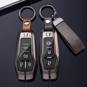 Chine usine métal cuir TPU matériel durable <span class=keywords><strong>clé</strong></span> de voiture couverture de luxe housse universelle pour <span class=keywords><strong>ford</strong></span> - Product Image 4