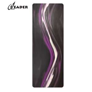 เสื่อโยคะยางธรรมชาติสีตัดกันเสื่อปูปูแห้งเปียกกันลื่นในร่ม - Product Image 4