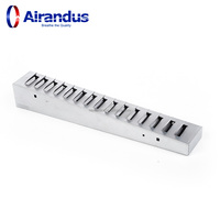 NOUVEAU HVACR GDD Grille de régulation de volume pour conduits rectangulaires à profil étroit, volets de conduits d'air, registres agricoles, pour entrepôts métalliques