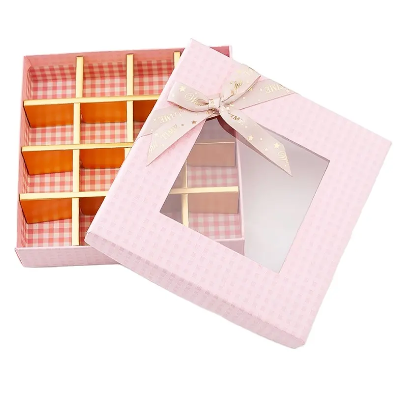 Bulk Chocolate Truffel Covered Strawberry Food Sweet Box Packaging With Plastic Clear Sleeve And Blister Trays Dubai