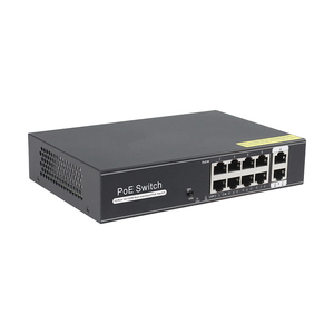 สวิตช์ PoE 24V แบบไม่มาตรฐาน 10 พอร์ต 10/100M รองรับแหล่งจ่ายไฟ - Product Image 2