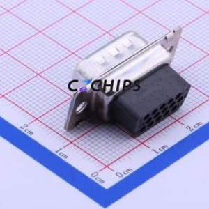 748364-1 D-Sub/VGA Connector Connector ( Gender: Female )( Total Number of PINs: 15P )( Mounting Type: Panel Mount ) - Product Image 1