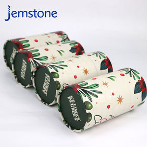 Boîte d'emballage cylindrique en carton kraft pour capsules de gel alimentaire à base de plantes, design personnalisé, recyclable, tube en papier pour poudre de protéines - Product Image 6