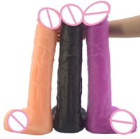 Productos Sexuales Dildo Súper Enorme para Masturbación Femenina Consolador Realista 41cm Dildo de Gran Tamaño Juguetes Sexuales para Mujeres