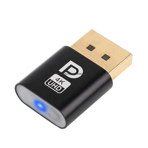 Adaptador de Pantalla <span class=keywords><strong>Virtual</strong></span> 4K DisplayPort (DP) Dummy Plug, Emulador EDID, Accesorio para PC, <span class=keywords><strong>Tarjeta</strong></span> de Video, Simulador de Pantalla Invisible - Product Image 1