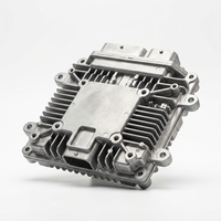 Carcasa de Controlador de Domano de Aluminio Fundido a Presión de Alta Precisión Personalizada AsiaLink para ECU Automotriz EV, Arquitectura Electrónica OEM