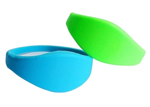 สายรัดข้อมือซิลิโคน RFID 216 213 215สีสัน NFC สำหรับการควบคุมการเข้าถึง - Product Image 4
