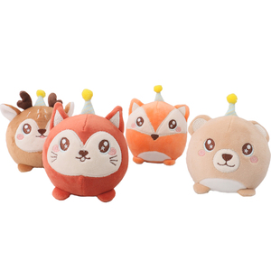 Assortiment de jouets en <span class=keywords><strong>peluche</strong></span> animaux mignons personnalisés en gros pour enfants, cadeaux et décoration de chambre - Product Image 2