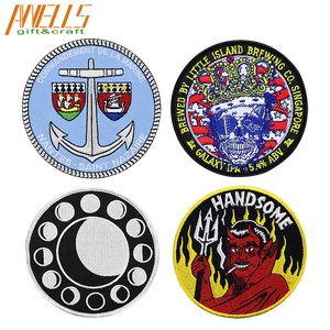 <span class=keywords><strong>Nastro</strong></span> consapevolezza del cancro al seno ferro su toppe ricamate Appliques macchina ricamo Needlecraft progetti di cucito Patch di stoffa - Product Image 5