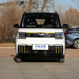 سيارات كهربائية صغيرة بأربع عجلات مصنوعة في الصين Qst 2023 0 كم بسعر جيد طويلة المدى Wuling Mini Macaroon Enjoy