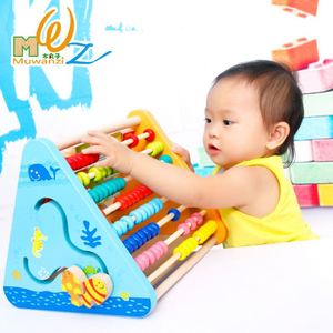 ของเล่นเสริมพัฒนาการ ชุดเรียนรู้ภาษาอังกฤษแบบห้าด้าน พร้อมลูกปัดคำนวณ ตัวอักษรจีน และตัวอักษรภาษาอังกฤษรูปสัตว์ - Product Image 2