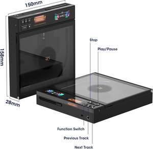 SHANLING EC Zero T Lettore <span class=keywords><strong>CD</strong></span> Portatile Valvolare HIFI R2R DAC con Amplificatore per Cuffie da Scrivania TPA6120 Audio Hi-Res Bluetooth AptX - Product Image 4