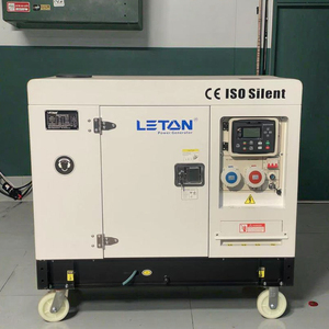 Дизельный генератор 20 кВА с водяным охлаждением 15 кВт 20 кВА 30 кВА дизельный электрический генератор 60 Гц бесшумный Тип открытого типа дизель-генератор - Product Image 1