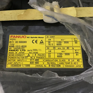 A06B-1512-B200 Nuevo Motor de Husillo AC Original FANUC - Product Image 2