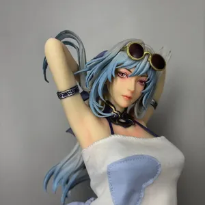 Statua in PVC Anime per Adulti, Modello Ragazza Cartoonesca, Ornamento per Auto/Scrivania, Decorazione da Collezione, Modellino da Collezione - Product Image 4