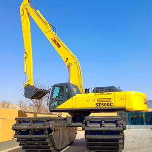 Attrezzatura di Desilting Shanzhong marca 500C palude funzionamento acqua bassa anfibia cingolato escavatore con prezzo di fabbrica - Product Image 4