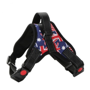 ホットセール 新登場 犬用安全調整可能反射ポリエステルメッシュバックパックハーネスリーシュベスト-8色 S-XLサイズ - Product Image 1