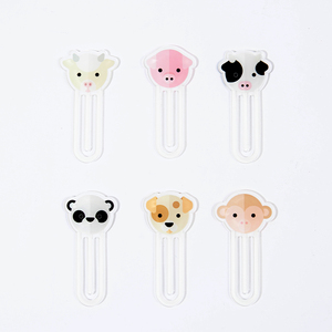 Customized High-Definition Digital Printing Cute Animal <b>Bookmark</b> Acrylic Book Clip Art for Teachers' Day Plastic Crafts - Product Image 6
