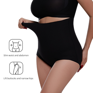 Culottes gainantes Shangbini Premium, <span class=keywords><strong>taille</strong></span> <span class=keywords><strong>haute</strong></span>, contrôle du ventre, <span class=keywords><strong>silhouette</strong></span> lisse, extensibilité douce, confort quotidien luxueux - Product Image 5