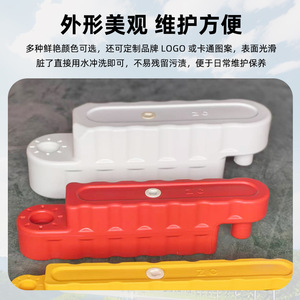 Barrera de Tráfico Angcheng, Barril de Seguridad Anticolisión Lleno de Agua, 80cm, Diseño Modular Colorido para Protección de Pistas de Carreras - Product Image 4