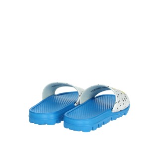 รองเท้าแตะเด็กสีขาว/สีฟ้าอ่อน PO000820ลายดอกไม้แบบลำลองสำหรับเด็กชายเด็กหญิงทารกพื้นรองเท้าพีวีซีรองเท้าลำลอง - Product Image 3