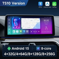 Reproductor Multimedia para Automóvil KZS de 12.3 Pulgadas con Android 15 para BMW X1 F48, Radio GPS, Estéreo para Automóvil, Video, CarPlay, Pantalla para Automóvil
