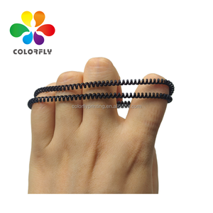 Черная резинка для волос с резинкой - Product Image 3