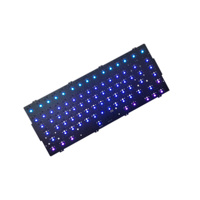 Gerber Keyboard Mekanik Kabel Gaming, Pembuat File USB Tipe C RGB Hot Swap Qmk Melalui 60% 65% 75% 80% 100% PCB