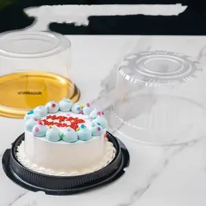 8 ''10'' 12 ''14'' ブリスタープラスチック食品グレード使い捨てラウンドケーキパッキングトレイプラスチックカップケーキが含まれています