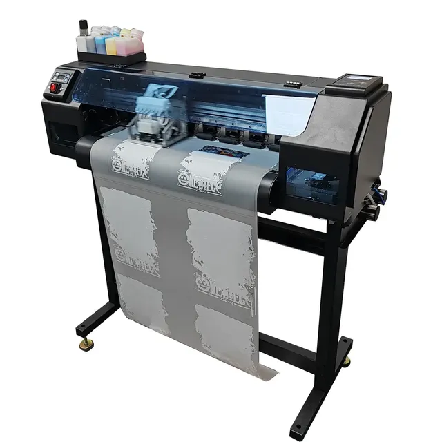 2026 Budget 60cm DTF Printer Dual XP600 I1600 A1 Shaker Machine Cost-Effective T-Shirt Printing Solution