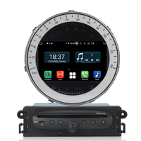 Lecteur DVD de voiture pour BMW MINI Cooper R56 Écran capacitif 7 pouces 8 cœurs 1Din DSP Carplay Amplificateur stéréo Mirror Link Android Auto