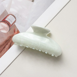 <span class=keywords><strong>RARA</strong></span> 10.5CM Nouvelle Collection Vente en Gros Accessoires Cheveux Femme Pince à Cheveux Colorée Effet Marbré en Plastique - Product Image 5