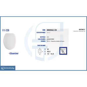 Copriwater Universale in ABS Compatibile con Tutti i Modelli - Product Image 2