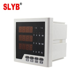 3 Fase multímetro Digital amperímetro y voltímetro eléctrico medidor de potencia <span class=keywords><strong>DRO</strong></span> PD194E-9S4 96*96 con RS485 - Product Image 2
