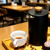 Presse à café à piston en acier inoxydable à double paroi de qualité alimentaire, très vendue sur le marché