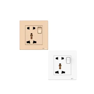 OPPLE European Standard Wall Switch And Socket Russia Home Application 2 Gang 1 Way Wall Switch 10a Light Switch