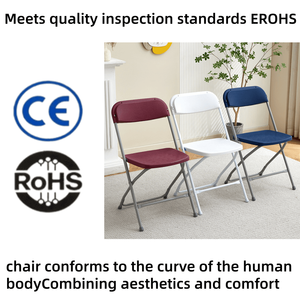 Manufacturer's Modern Simple Folding Chair Portable Ultra-lightweight Metal <strong>Stool</strong> Dormitory Leisure Outdoor Training <strong>Office</strong> - Product Image 4