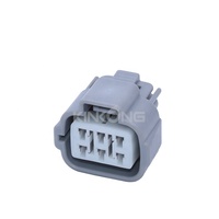 Conector Automotriz Impermeable de 6 Vías/Pines/Pólos/6P Hembra Gris para Pedal de Acelerador para Toyota 6189-0323
